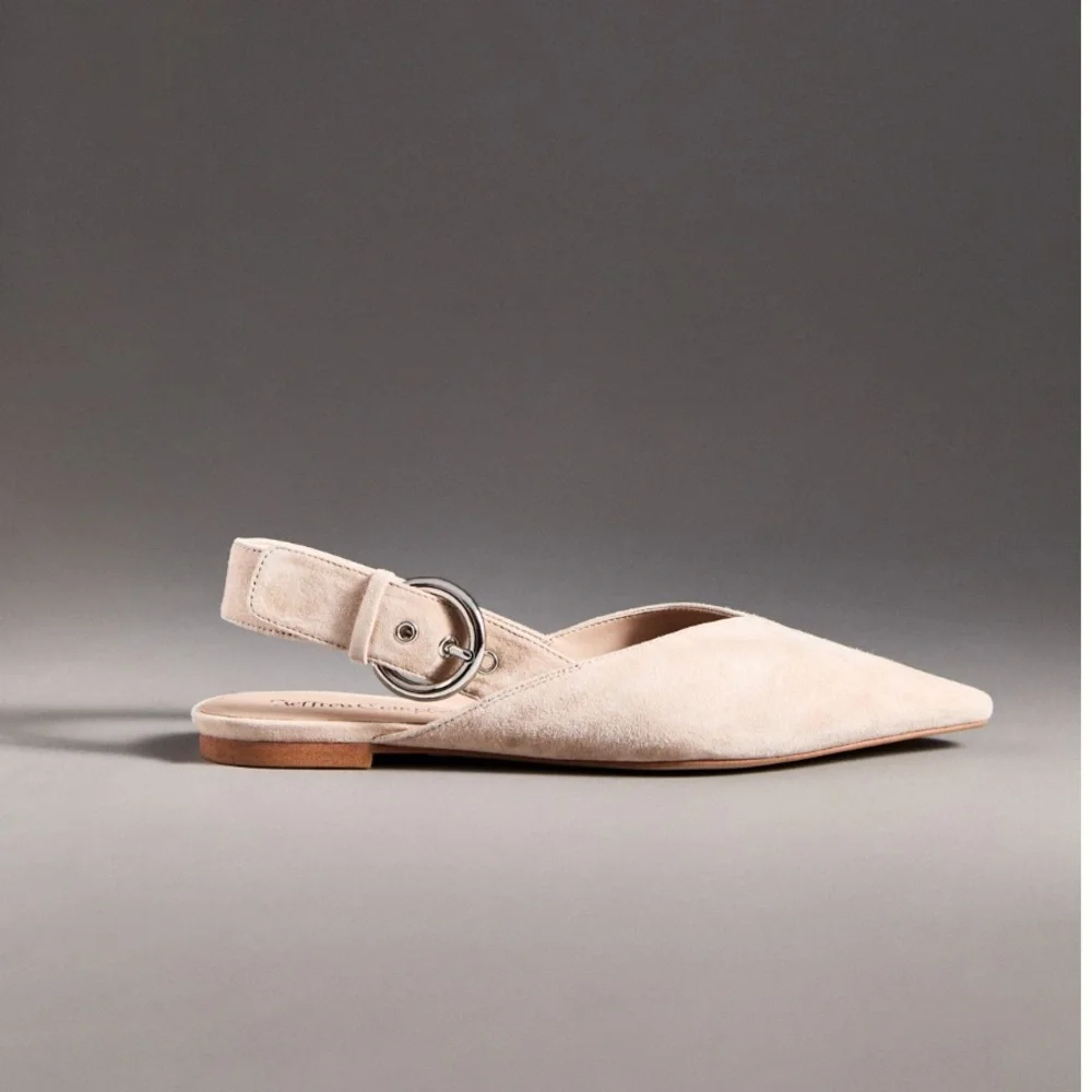 NIB Jeffrey Campbell Scone slingback flat - Picture 2 of 4